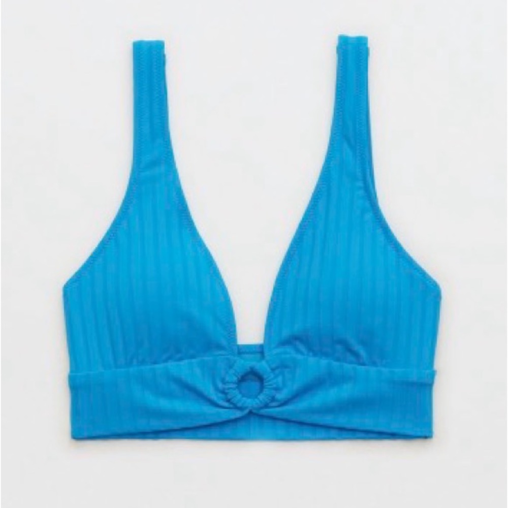 Aerie Wide Rib Longline Plunge Ring
Bikini Top